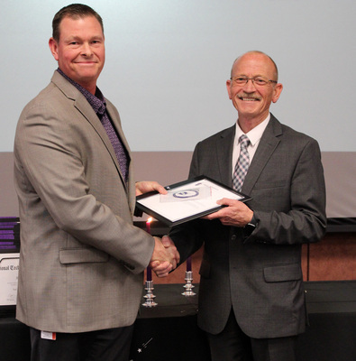 NTHS honorary memberships were awarded to Chris Deal, past President of the Duncan Chamber of Commerce (pictured here) and former RRTC employee Edith Suiter. They were recognized
for their years of commitment not only to career and technical education and for their time invested in area students.