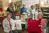 Holiday Shopping Season is Upon Us
Marlow merchants are ready for the annual Holiday Open House Saturday, Nov. 4. Marlow Mercantile is completely decorated for the anticipated event. Seated in front are Helen Thomas, left, and Cindy Walker, right; Standing in back row left to right are Dena Wortham, Leah Green, Donna Greer, and Kim Mefford. Not pictured is Dana Anderson. Photo by Dee Dodson/The Marlow Review
